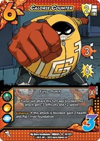 Calorie Counter (UniVersus: My Hero Academia: Undaunted Raid)