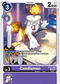 Candlemon (Exceed Apocalypse) — Digimon Card Game Card Value