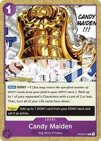 Candy Maiden (Two Legends Pre-Release Cards) — One Piece Card Game Card Value