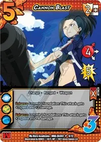 Cannon Blast (UniVersus: My Hero Academia: Crimson Rampage DLC)
