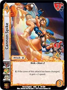 Cannon Spike (Street Fighter CCG)