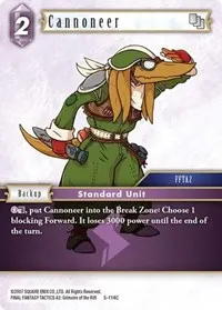 Cannoneer (Opus V)