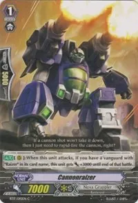 Cannonraizer (BT17: Blazing Perdition ver.E) — Cardfight Vanguard Card Value