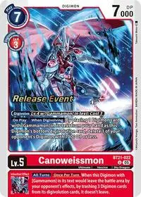 Canoweissmon (World Convergence Release Event Cards)