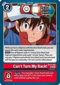 Cant Turn My Back (World Convergence)