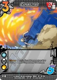 Capabilities XR (UniVersus: My Hero Academia)