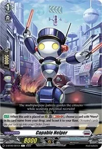 Capable Helper (D-BT06: Blazing Dragon Reborn) — Cardfight Vanguard Card Value