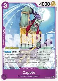 Capote (500 Years in the Future Pre-Release Cards) — One Piece Card Game Card Value