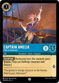 Captain Amelia First in Command (Into the Inklands)