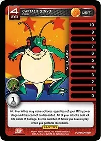 Captain Ginyu Frog (Panini: Set 1)