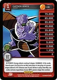 Captain Ginyu Leader (Panini: Set 1)