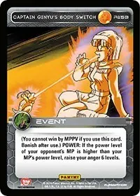 Captain Ginyus Body Switch (Panini: Set 1)