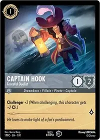 Captain Hook Forceful Duelist (D23 Promos)