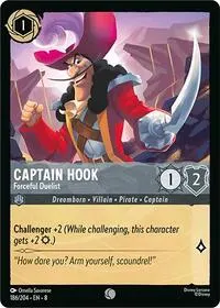 Captain Hook Forceful Duelist (Reign of Jafar)