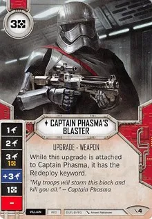 Captain Phasmas Blaster (Two-Player Game) — Star Wars Destiny Card Value