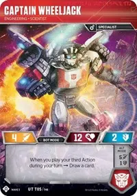 Captain Wheeljack Engineering Scientist (War for Cybertron: Siege I)