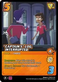 Captains Log Interrupted (Challenger Series: Star Trek: Lower Decks)