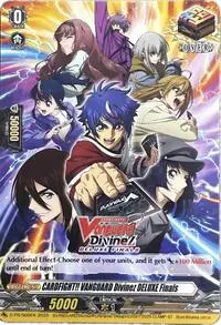 CARDFIGHT VANGAURD Divinez DELUXE Finals (D Promo Cards)