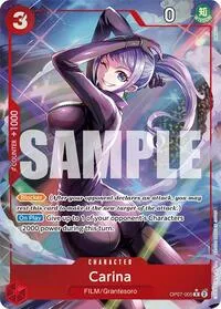 Carina Parallel (500 Years in the Future) — One Piece Card Game Card Value