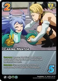 Caring Mentor (UniVersus: My Hero Academia: Jet Burn)