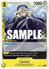 Carmel (Kingdoms of Intrigue Pre-Release Cards)