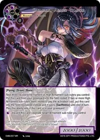 Carmilla Armed Vampire (Crimson Moon's Battleground) — Force of Will Card Value