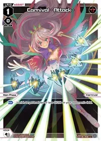 Carnival Attack Parallel Foil (Reunion Diva)