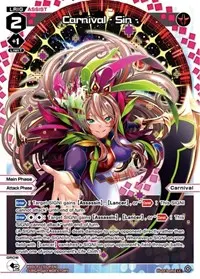 Carnival Sin Parallel Foil (Reunion Diva)