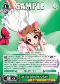 Cat like Behavior Chiyuri (Accel World -Infinite Burst-)