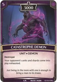 Catastrophe Demon (Expansion Pack 1: Generations)