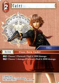Cater (Legacy Collection) — Final Fantasy TCG Card Value
