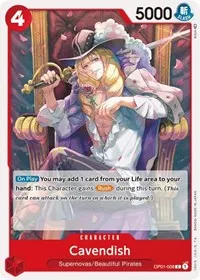 Cavendish (Romance Dawn) — One Piece Card Game Card Value
