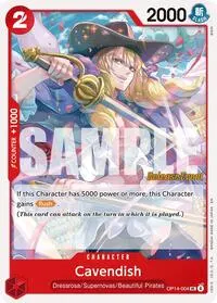 Cavendish (The Azure Sea's Seven Release Event Cards)