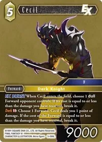Cecil EX (Opus V) — Final Fantasy TCG Card Value