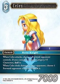 Celes (Opus VIII) — Final Fantasy TCG Card Value