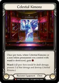 Celestial Kimono (Dynasty) — Flesh & Blood TCG Card Value