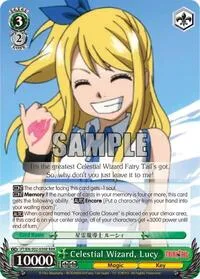 Celestial Wizard Lucy RRR (Fairy Tail ver.E) — Weiss Schwarz Card Value