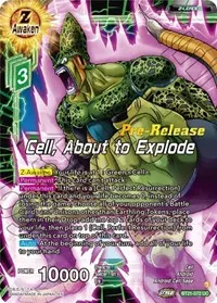 Cell About to Explode (Wild Resurgence Pre-Release Cards) — Dragon Ball Super CCG Card Value