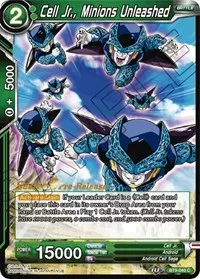 Cell Jr Minions Unleashed (Universal Onslaught Pre-Release Cards)
