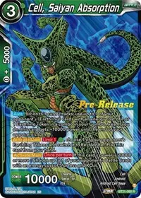 Cell Saiyan Absorption (Wild Resurgence Pre-Release Cards)
