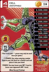 Cell Unstoppable High Tech Foil (Panini: Awakening)