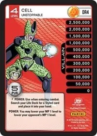 Cell Unstoppable Rainbow Parallel Foil (Panini: Perfection)
