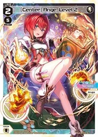 Center Ange Level 2 Parallel Foil (Collab Booster: Nijisanji Diva)