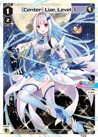 Center Lize Level 1 Parallel Foil (Collab Booster: Nijisanji Diva)