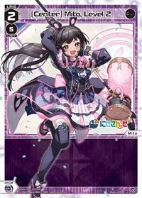 Center Mito Level 2 (Collab Booster: Nijisanji Diva)
