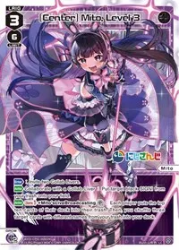 Center Mito Level 3 (Collab Booster: Nijisanji Diva)