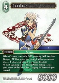 Ceodore (Emissaries of Light) — Final Fantasy TCG Card Value