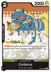 Cerberus (Wings of the Captain Pre-Release Cards)