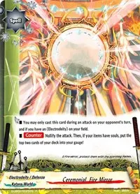 Ceremonial Fire Mirror (S-UB02: Miracle Fighters ~Miko & Mel~)