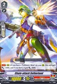 Chain attack Sutherland (V Promo Cards) — Cardfight Vanguard Card Value